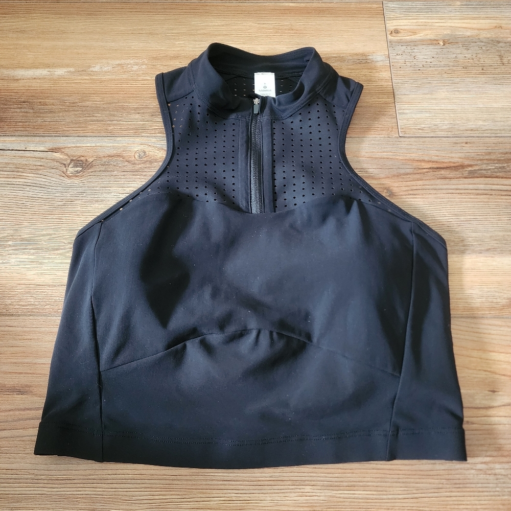 Lululemon Unleash Strength Bra Womens 6 Black